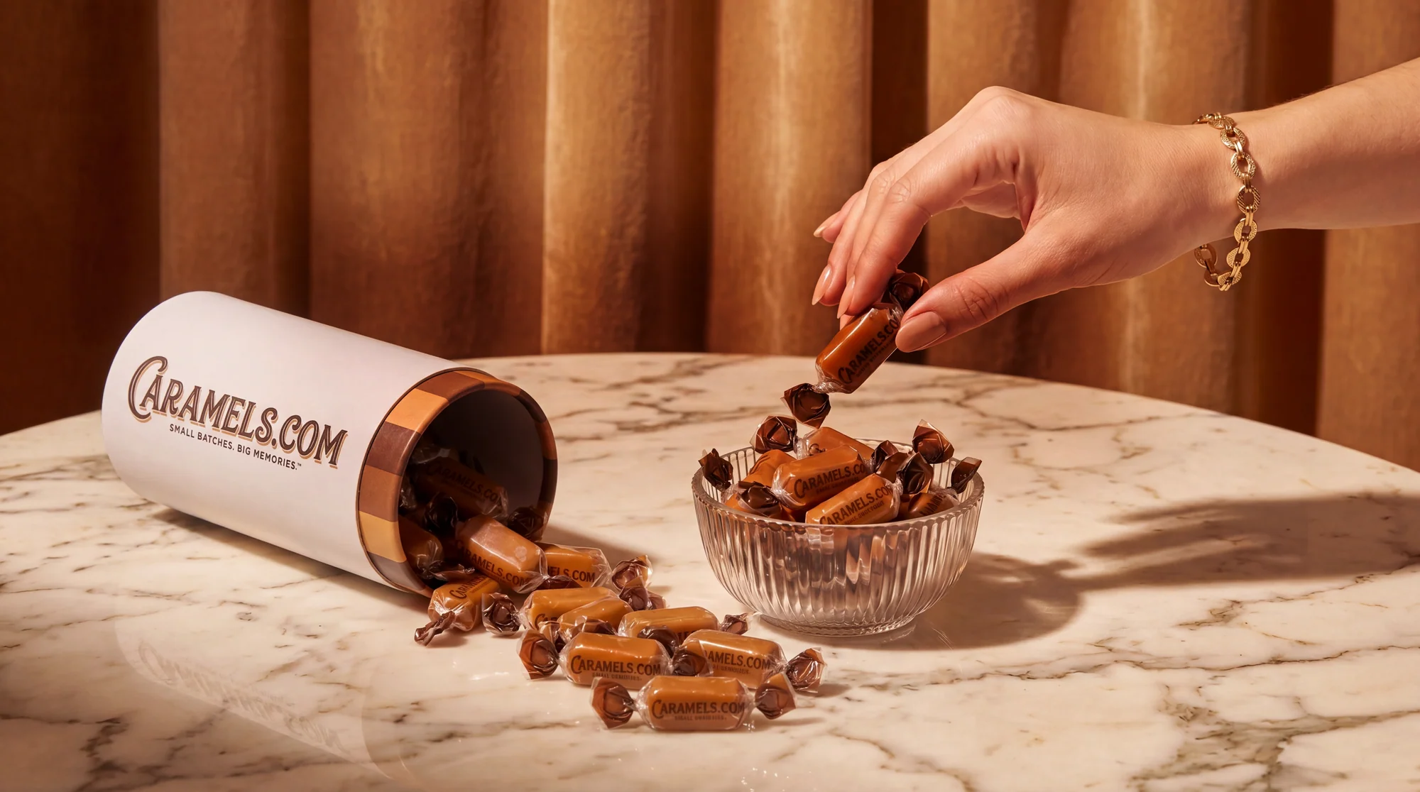 Handcrafted Caramels Made With Love